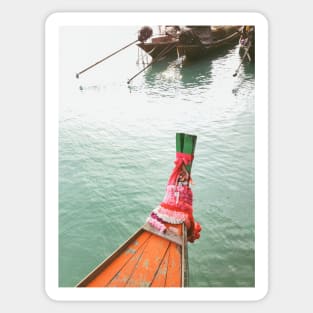 Thai Fishing Boats Sticker